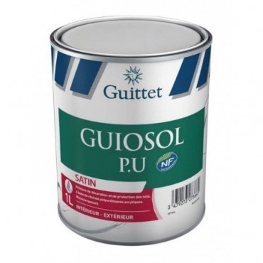 Peinture GUITTET Guiosol PU blanc 1L