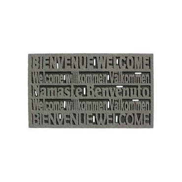 Tapis gratte-pieds DECORMAT bienvenue 45x76cm