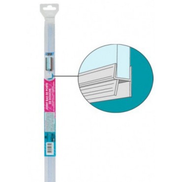 Joint bas-de-porte de douche GEB double-lèvres 1m