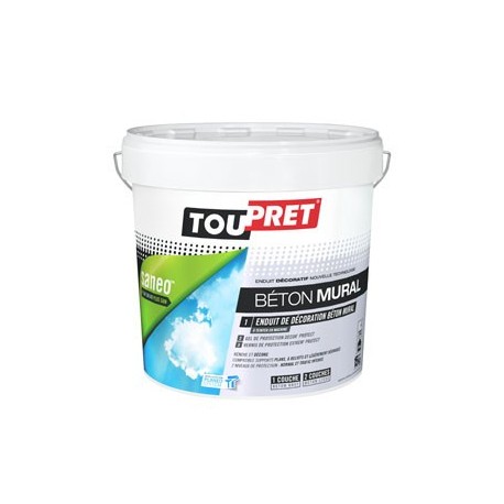 Enduit de décoration TOUPRET Bâtiment Béton Mural 15kg