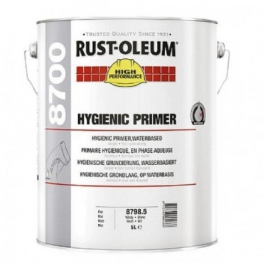 Primaire hygiénique RUSTOLEUM pour maçonnerie 5L blanc