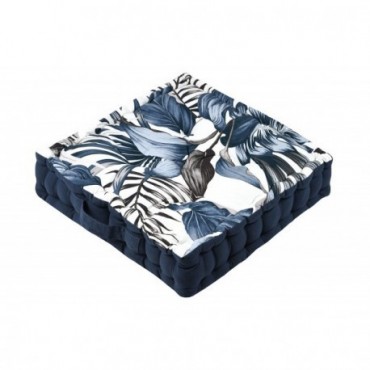 Coussin de sol STOF PARAISO bleu 45x45x10cm