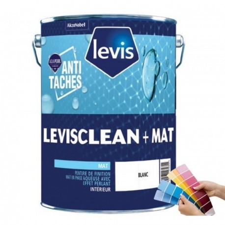 Peinture LEVIS Levisclean + mat blanc 1L