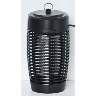Lampe anti-insectes LUANCE simple néon Noir GM