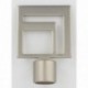 Embout ESSENTIEL carré argent