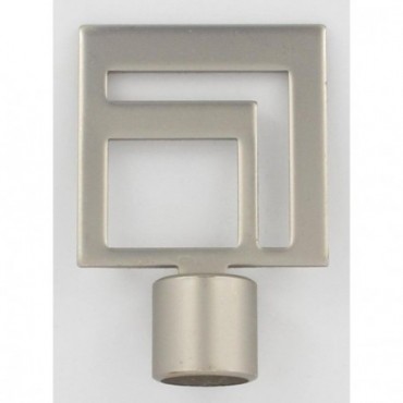 Embout ESSENTIEL carré argent