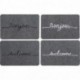 Lot de 40 Tapis LUANCE 35x55cm