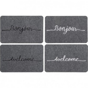 Lot de 40 Tapis LUANCE 35x55cm