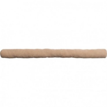 Boudin de porte simple bande agrippante LUANCE Velours Beige 80cm