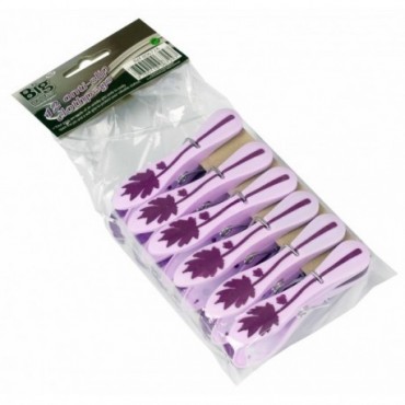 Lot de 12 pinces à linge RM anti-dérapantes réf : 806724