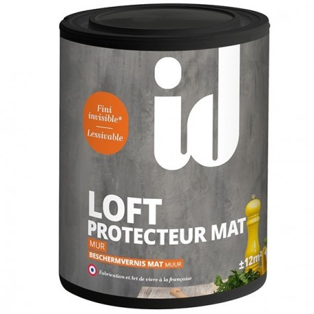 Protecteur ID Loft Original aspect ciré pour murs 1L