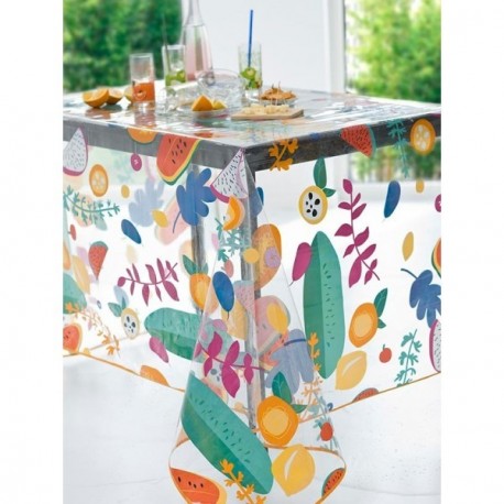 Nappe CALITEX translucide Fruitella Multicolore 140x200cm