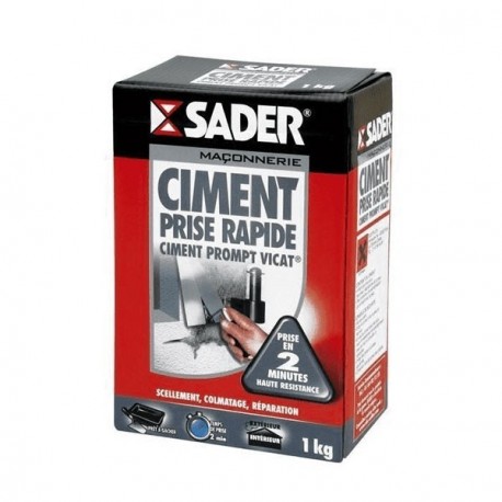 Ciment prompt SADER Gamme GSA 1kg