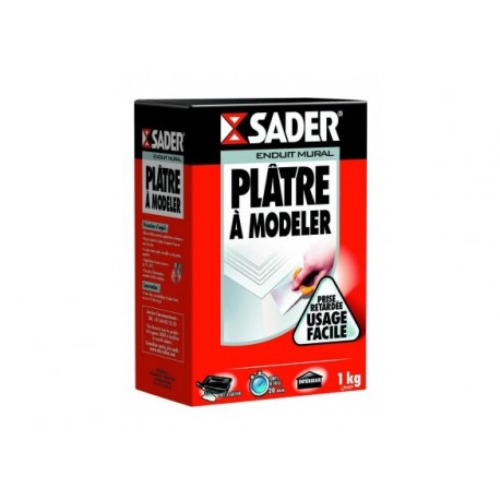 Plâtre à modeler SADER Gamme GSA 1kg