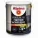 Peinture acrylique satin ALPINA 2,5L noir