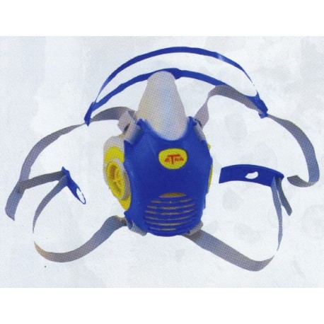Demi-masque VEPRO Etna bi-filtre (livré sans cartouches)