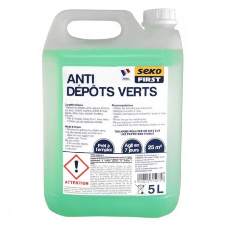 Traitement Anti-Dépôts Verts SEKOFISRT 5L