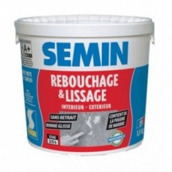 SEMIN Rebouchage et lissage