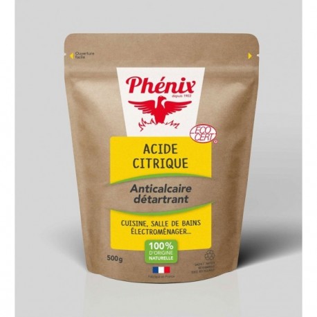 Acide citrique Phenix sachet 500g