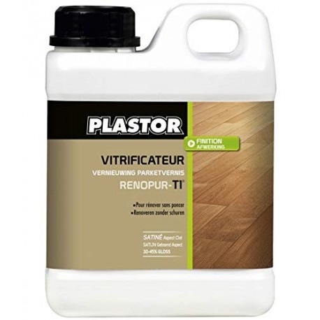 Vitrificateur PLASTOR RENOPUR-T1 satin 1L