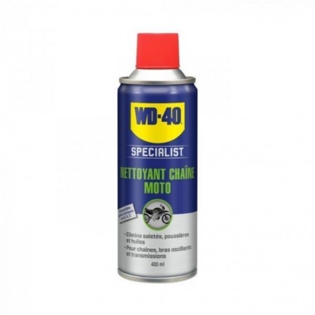 Nettoyant chaîne Moto WD-40 400ml gamme Moto