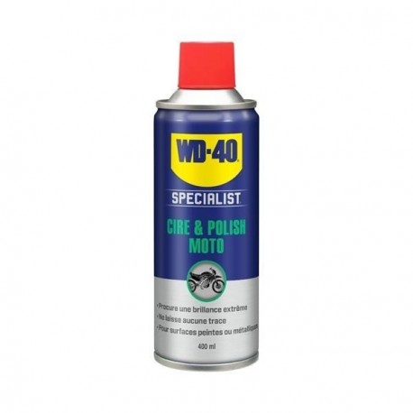 Cire & Polish Moto WD-40 400ml gamme Moto