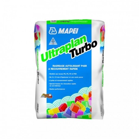 Ragréage P4SR MAPEI Ultraplan Turbo 3 à 10mm neuf et rénovation 25kg