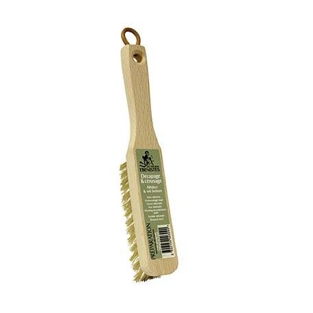 Brosse LES ANCIENS EBENISTES acier laitonné