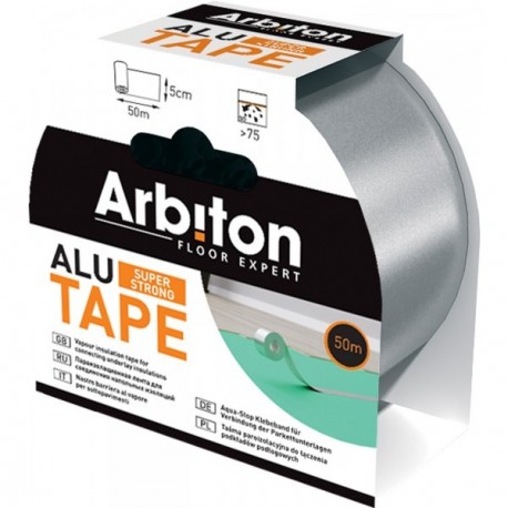 Ruban aluminium 200 microns ARBITON 25mx50mm