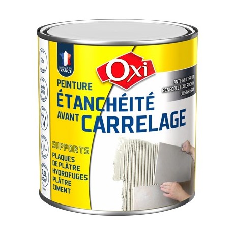 Sous-couche OXI étanchéité avant carrelage blanc 0,5L