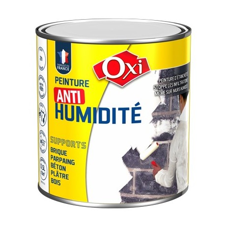 Peinture OXI anti-humidité blanc 0,5L