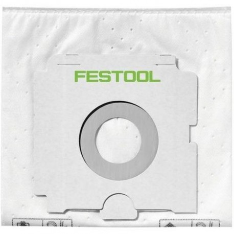 Lot de 5 sacs filtre Selfclean FESTOOL pour CT/CTL/CTM 26 réf.496187