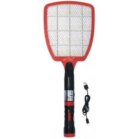 Raquette électrique rechargeable anti-insectes volants MASY