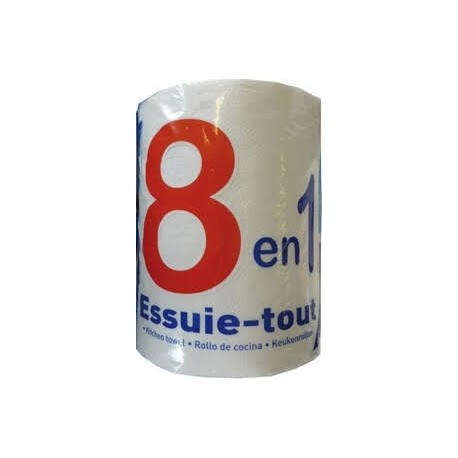 Essuie-tout DART mono Rouleau blanc pure ouate gappy 8-en-1