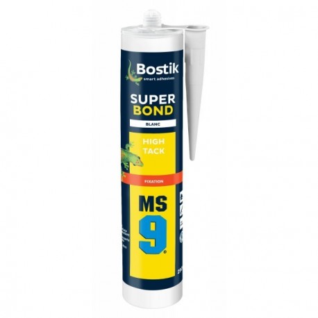 Bostik Mastic MS9 SUPER BOND blanc 290ml