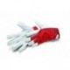 Gant Workstar race blanc et rouge SCHULLER M réf : 42721 pour construction