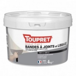 TOUPRET Enduit Bandes à Joint & Lissage