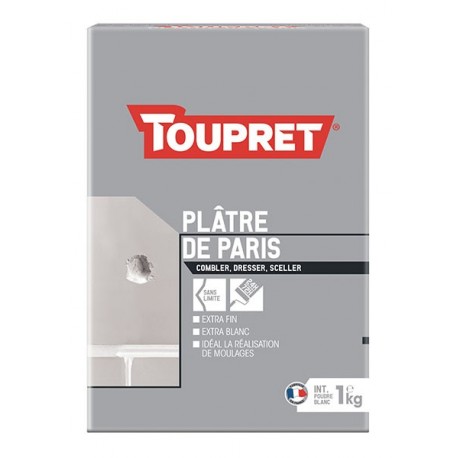 Plâtre de Paris TOUPRET gamme les Essentiels 1kg