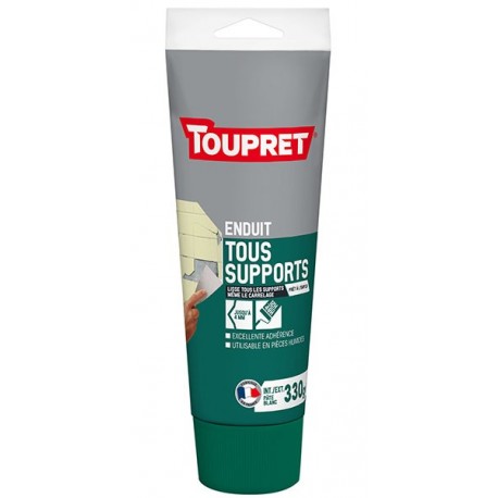 Enduit tous supports pâte TOUPRET gamme les Essentiels 330g