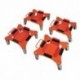Lot de 4 patins universels THEARD