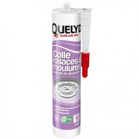 Colle QUELYD rosaces et moulures 310ml