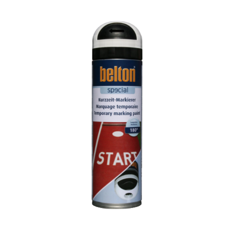 Peinture de marquage temporaire BELTON blanc 0,5L