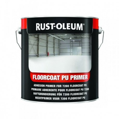 Peinture RUST-OLEUM Floorcoat PU 7250 satin base WH blanc fort 7259 2,5L