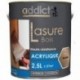 Lasure bois ADDICT acrylique merisier 2,5L