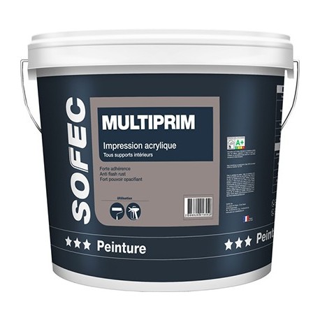 Impression SOFEC Multiprim acrylique blanc 15L