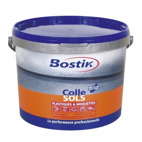 Colle sol BOSTIK PRO Moquettes et Plastiques spécial chantier 20kg