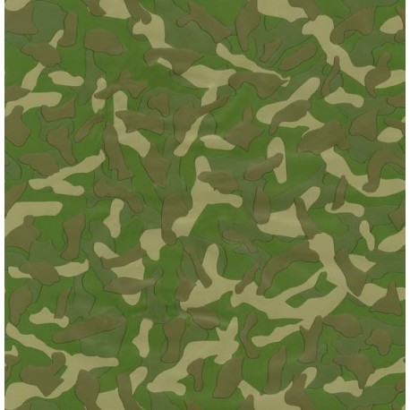Adhésif DECORALIA camouflage vert 45cmx2m