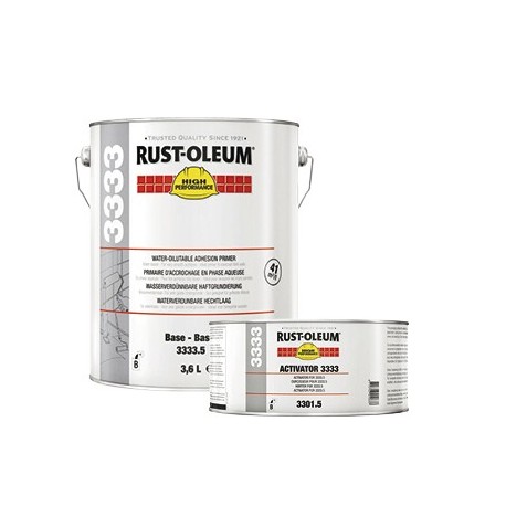 Primaire super adhérant RUST-OLEUM 3333 Kit 1L (base et durcisseur inclus)