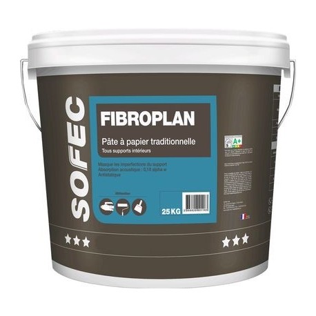 Enduit SOFEC Fibroplan 25kg