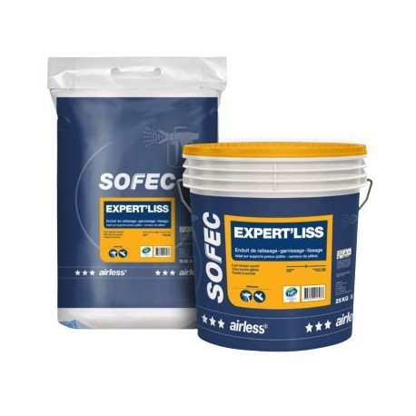 Enduit Expert'Liss SOFEC blanc 25kg